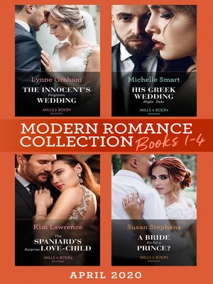 cover image of Modern Romance April 2020 Books 1-4
